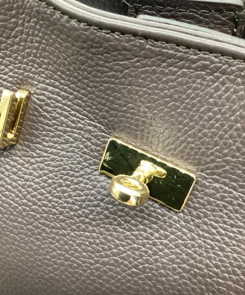 Milos（ミロス）Milos (ミロス) レザーバッグ ブラウンの古着・服飾アイテム