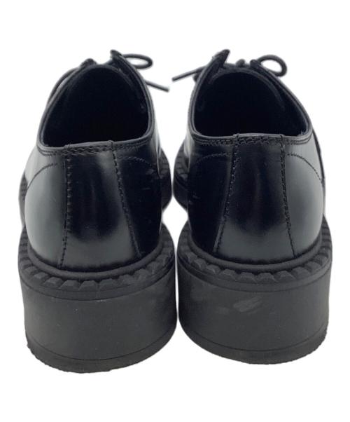 PELLICO SUNNY（ペリーコサニー）PELLICO SUNNY (ペリーコサニー) ハラコチロリアンシューズ ブラック サイズ:37の古着・服飾アイテム