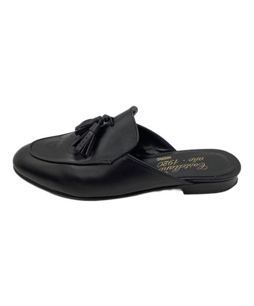 castellano（カステラーノ）castellano (カステラーノ) タッセルミュールCASTELLANOブラック ブラック サイズ:SIZE 24cmの古着・服飾アイテム