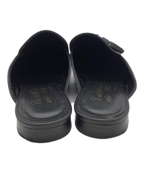 castellano（カステラーノ）castellano (カステラーノ) タッセルミュールCASTELLANOブラック ブラック サイズ:SIZE 24cmの古着・服飾アイテム