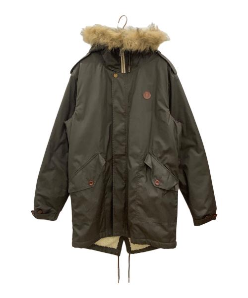 FRED PERRY（フレッドペリー）FRED PERRY (フレッドペリー) モッズコート ブラウン サイズ:Mの古着・服飾アイテム