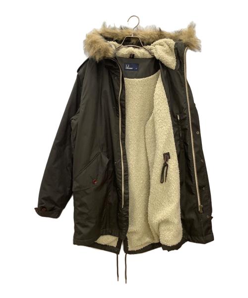 FRED PERRY（フレッドペリー）FRED PERRY (フレッドペリー) モッズコート ブラウン サイズ:Mの古着・服飾アイテム