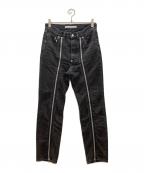 JOHN LAWRENCE SULLIVANジョン ローレンス サリバン）の古着「デニムパンツ」｜ブラック