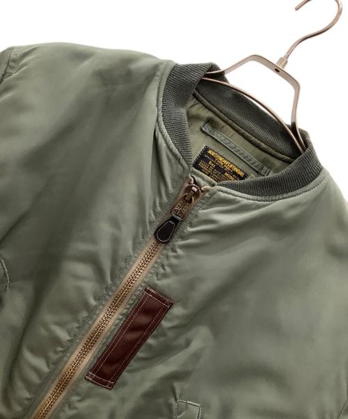 PHERROW’S（フェローズ）PHERROW’S (フェローズ) MA-1ジャケット カーキ サイズ:Mediumの古着・服飾アイテム