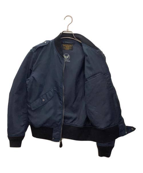 HOUSTON（ヒューストン）HOUSTON (ヒューストン) L-A2ジャケット ネイビー サイズ:38の古着・服飾アイテム