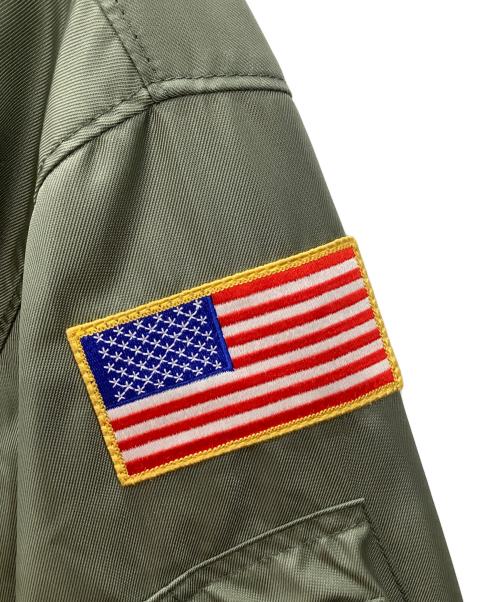 HOUSTON（ヒューストン）HOUSTON (ヒューストン) CWU-36Pフライトジャケット カーキ サイズ:LARGEの古着・服飾アイテム