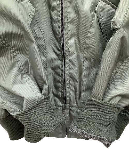 HOUSTON（ヒューストン）HOUSTON (ヒューストン) CWU-36Pフライトジャケット カーキ サイズ:LARGEの古着・服飾アイテム