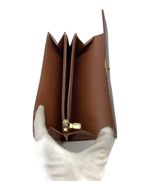 LOUIS VUITTON（ルイ ヴィトン）LOUIS VUITTON (ルイ ヴィトン) 長財布LOUIS VUITTONモノグラムCA1918M61725ホック付近コバハガレ有の古着・服飾アイテム