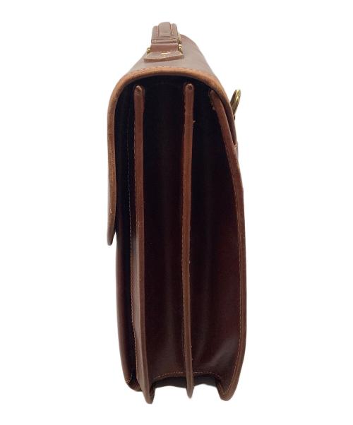 HENRY&MARTIN'S（ヘンリーアンドマーチンズ）HENRY&MARTIN'S (ヘンリーアンドマーチンズ) ダレスバッグ ブラウンの古着・服飾アイテム