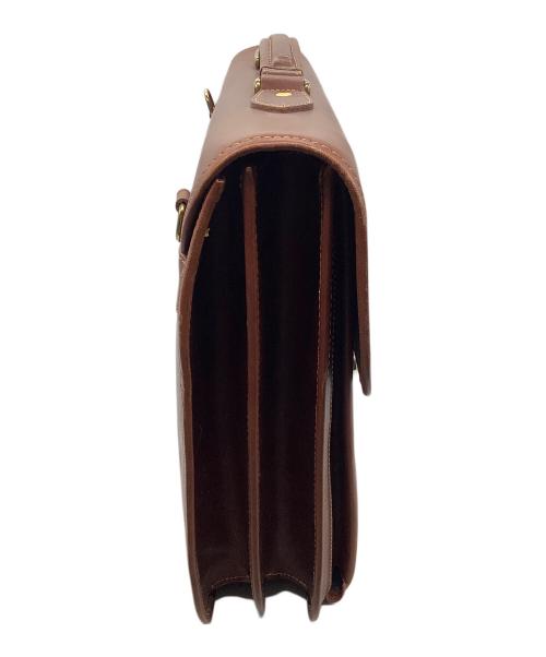 HENRY&MARTIN'S（ヘンリーアンドマーチンズ）HENRY&MARTIN'S (ヘンリーアンドマーチンズ) ダレスバッグ ブラウンの古着・服飾アイテム