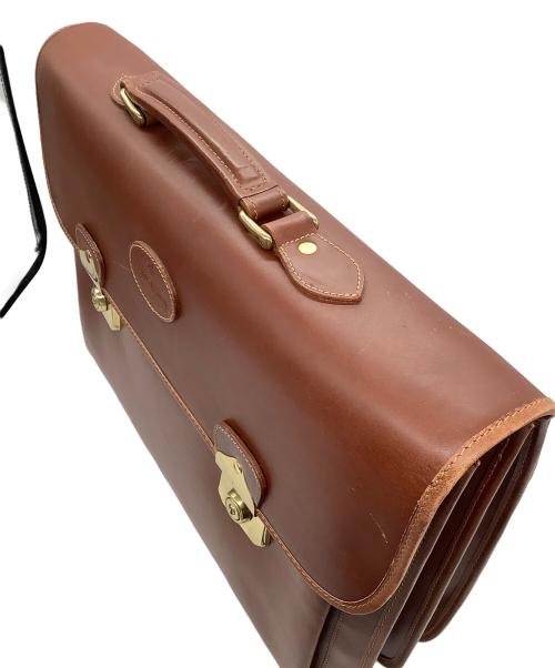 HENRY&MARTIN'S（ヘンリーアンドマーチンズ）HENRY&MARTIN'S (ヘンリーアンドマーチンズ) ダレスバッグ ブラウンの古着・服飾アイテム