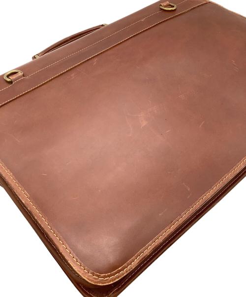 HENRY&MARTIN'S（ヘンリーアンドマーチンズ）HENRY&MARTIN'S (ヘンリーアンドマーチンズ) ダレスバッグ ブラウンの古着・服飾アイテム