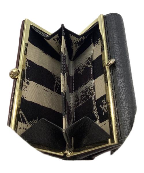 Vivienne Westwood（ヴィヴィアンウエストウッド）Vivienne Westwood (ヴィヴィアンウエストウッド) 3つ折り財布Vivienne Westwoodブラック金具キズ、角スレ有 ブラックの古着・服飾アイテム