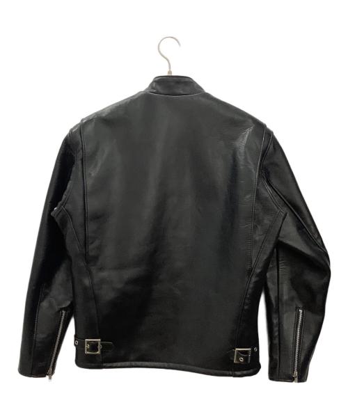 Schott（ショット）Schott (ショット) シングルライダースジャケット ブラック サイズ:38の古着・服飾アイテム