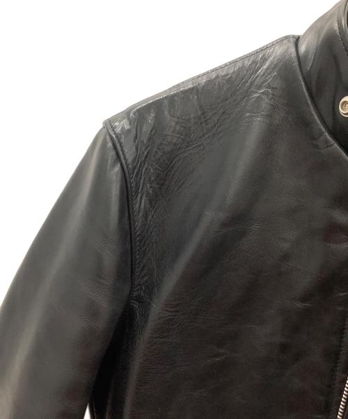 Schott（ショット）Schott (ショット) シングルライダースジャケット ブラック サイズ:38の古着・服飾アイテム