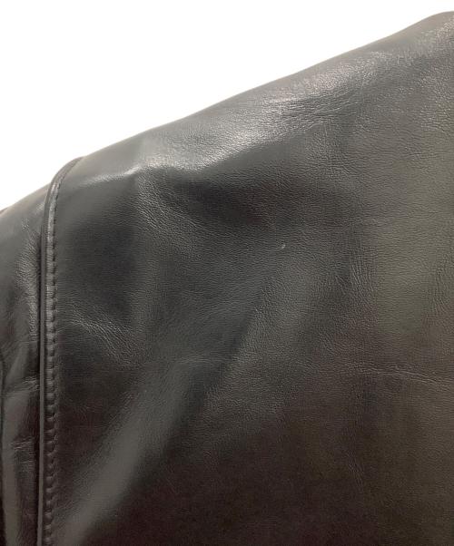 Schott（ショット）Schott (ショット) シングルライダースジャケット ブラック サイズ:38の古着・服飾アイテム