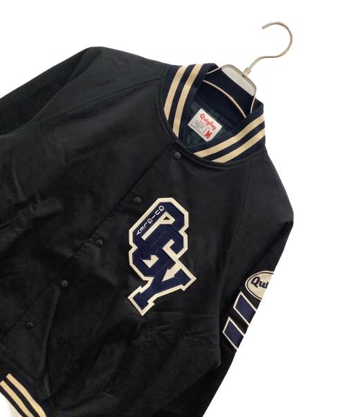 Quigley（キグリー）Quigley (キグリー) スタジャン ネイビー サイズ:M 未使用品の古着・服飾アイテム