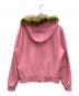FUCK THIS INDUSTRY (ファンク ディス インダストリー) ファージップアップパーカー ピンク サイズ:L：20000円