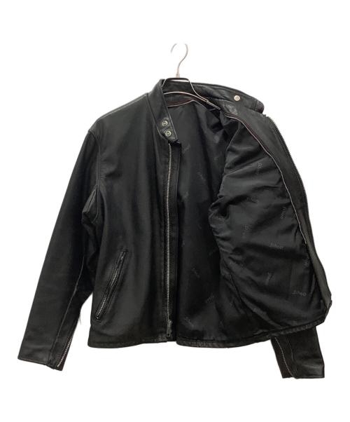 Schott（ショット）schott (ショット) シングルライダースジャケット ブラック サイズ:40の古着・服飾アイテム