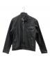 schott（ショット）の古着「シングルライダースジャケット」｜ブラック