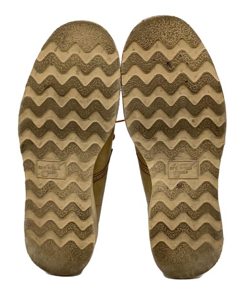 RED WING（レッドウィング）RED WING (レッドウィング) 6インチクラシックモックブーツRED WINGベージュソール減り有 ベージュ サイズ:SIZE 25cmの古着・服飾アイテム