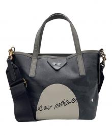 Demodee×Gentil Bandit（デモデ×ジャンティバンティ）の古着「ショルダーバッグ　Demodee×Gentil Bandit　ブラック」｜ブラック