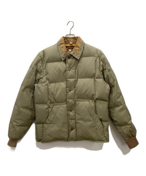 Eddie Bauer（エディーバウアー）Eddie Bauer (エディーバウアー) キルティングジャケット カーキ サイズ:Ｍの古着・服飾アイテム