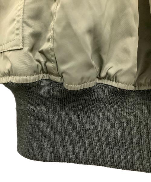 TRADE MARK GOLD（トレードマークゴールド）TRADE MARK GOLD (トレードマークゴールド) フライトジャケット オリーブ サイズ:Lの古着・服飾アイテム