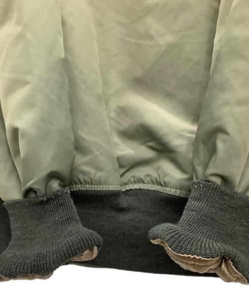 TRADE MARK GOLD（トレードマークゴールド）TRADE MARK GOLD (トレードマークゴールド) フライトジャケット オリーブ サイズ:Lの古着・服飾アイテム