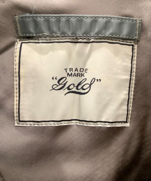 TRADE MARK GOLD（トレードマークゴールド）TRADE MARK GOLD (トレードマークゴールド) フライトジャケット オリーブ サイズ:Lの古着・服飾アイテム
