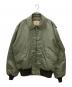 TRADE MARK GOLD（トレードマークゴールド）の古着「フライトジャケット」｜オリーブ