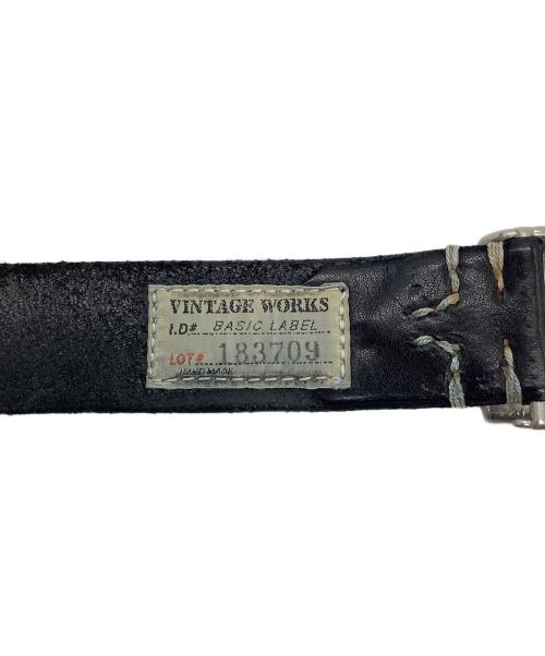 VINTAGE WORKS（ヴィンテージワークス）VINTAGE WORKS (ヴィンテージワークス) レザーベルト　VINTAGE WORKS　DH5524の古着・服飾アイテム