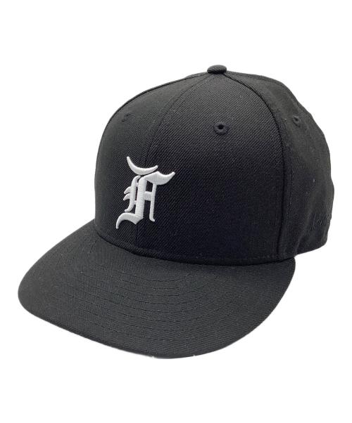 New Era（ニューエラ）New Era (ニューエラ) FOG ESSENTIALS (フィアオブゴッド エッセンシャル) キャップ　New Era　FOG ESSENTIALSブラック ブラックの古着・服飾アイテム