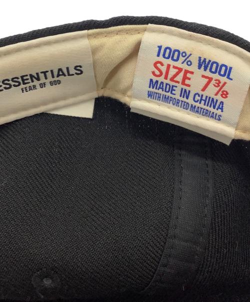 New Era（ニューエラ）New Era (ニューエラ) FOG ESSENTIALS (フィアオブゴッド エッセンシャル) キャップ　New Era　FOG ESSENTIALSブラック ブラックの古着・服飾アイテム