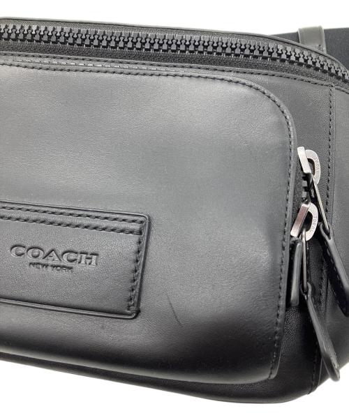 COACH（コーチ）COACH (コーチ) ボディバッグ　COACH　ブラック ブラックの古着・服飾アイテム