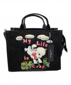 MARC JACOBSマークジェイコブズ）の古着「ショルダーバッグ　MARC JACOBS　ブラック　MANGA ARCHER」｜ブラック