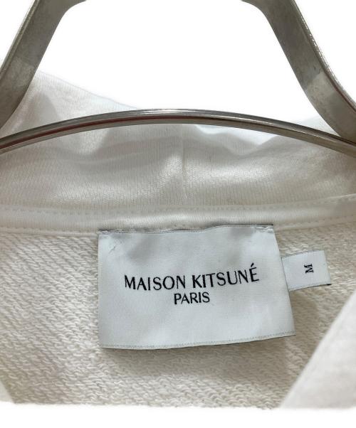 maison kitsune（メゾンキツネ）maison kitsune (メゾンキツネ) パーカー　	MAISON KITSUNE　メンズ　ホワイト ホワイト サイズ:Mの古着・服飾アイテム