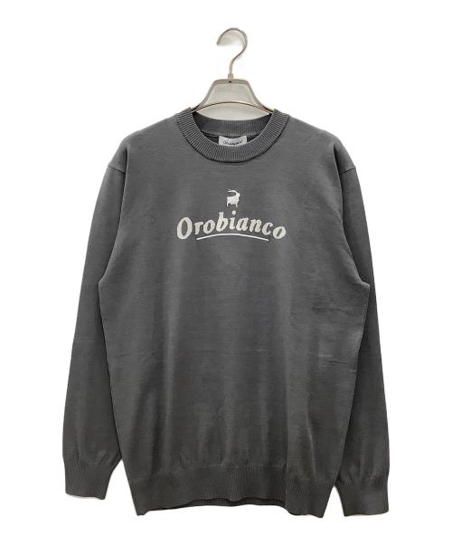 Orobianco（オロビアンコ）Orobianco (オロビアンコ) ゴルフウェア(トップス)　Orobianco　メンズ　グレー グレー サイズ:SIZE M 未使用品の古着・服飾アイテム