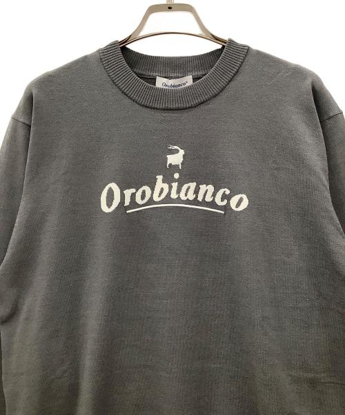 Orobianco（オロビアンコ）Orobianco (オロビアンコ) ゴルフウェア(トップス)　Orobianco　メンズ　グレー グレー サイズ:SIZE M 未使用品の古着・服飾アイテム