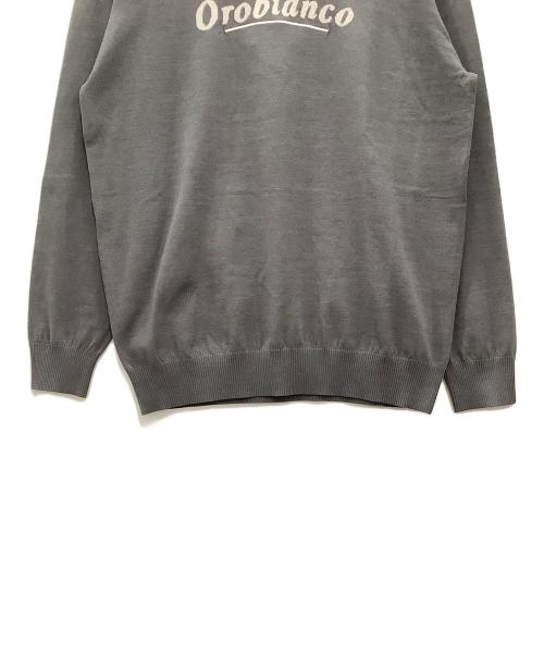 Orobianco（オロビアンコ）Orobianco (オロビアンコ) ゴルフウェア(トップス)　Orobianco　メンズ　グレー グレー サイズ:SIZE M 未使用品の古着・服飾アイテム