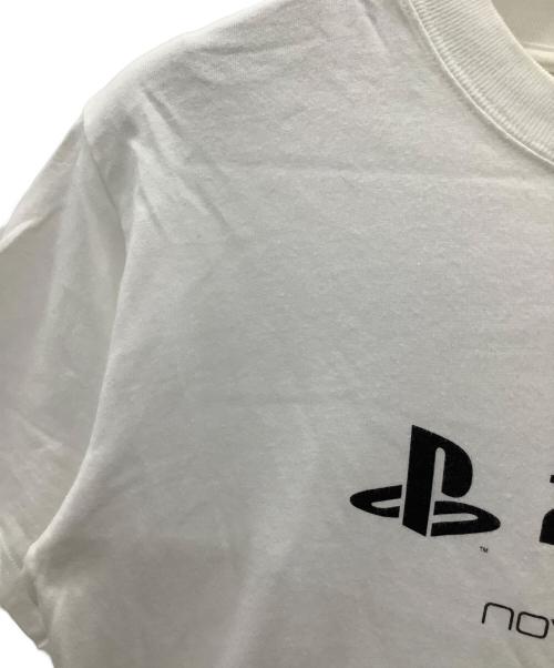 BALENCIAGA（バレンシアガ）BALENCIAGA (バレンシアガ) 半袖カットソー ホワイト サイズ:Lの古着・服飾アイテム