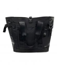 PORTER（ポーター）の古着「ハンドバッグ　PORTER　HEAT　ブラック　吉田カバン」｜ブラック