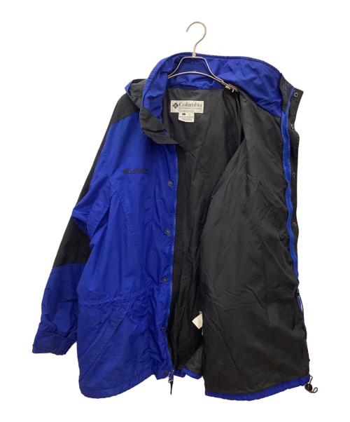 Columbia（コロンビア）Columbia (コロンビア) マウンテンジャケット ブラック×ブルー サイズ:Lの古着・服飾アイテム