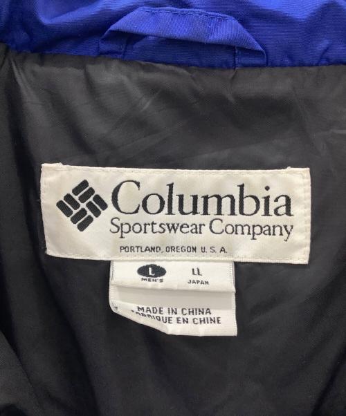 Columbia（コロンビア）Columbia (コロンビア) マウンテンジャケット ブラック×ブルー サイズ:Lの古着・服飾アイテム