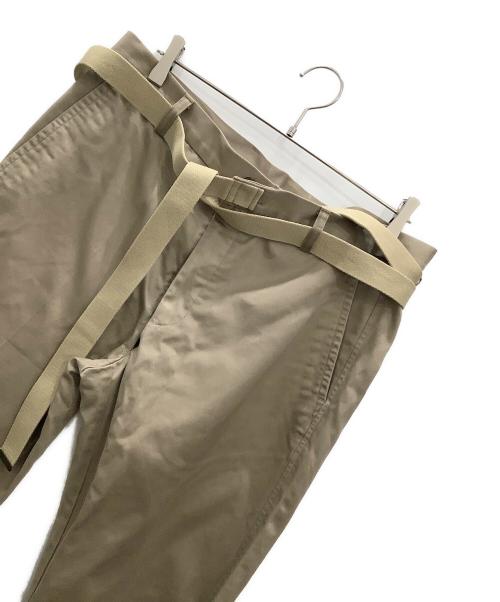 MAISON EUREKA（メゾンエウレカ）MAISON EUREKA (メゾンエウレカ) VINTAGE REWORK CHINOS ブラウン サイズ:Sの古着・服飾アイテム