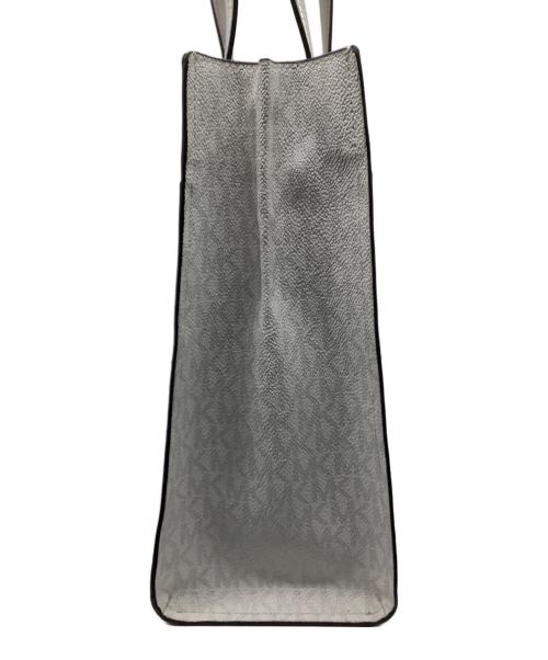 MICHAEL KORS（マイケルコース）MICHAEL KORS (マイケルコース) トートバッグ シルバーの古着・服飾アイテム