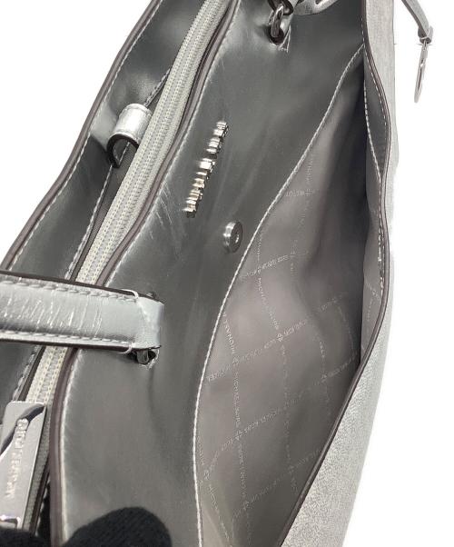 MICHAEL KORS（マイケルコース）MICHAEL KORS (マイケルコース) トートバッグ シルバーの古着・服飾アイテム