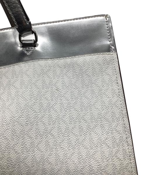 MICHAEL KORS（マイケルコース）MICHAEL KORS (マイケルコース) トートバッグ シルバーの古着・服飾アイテム