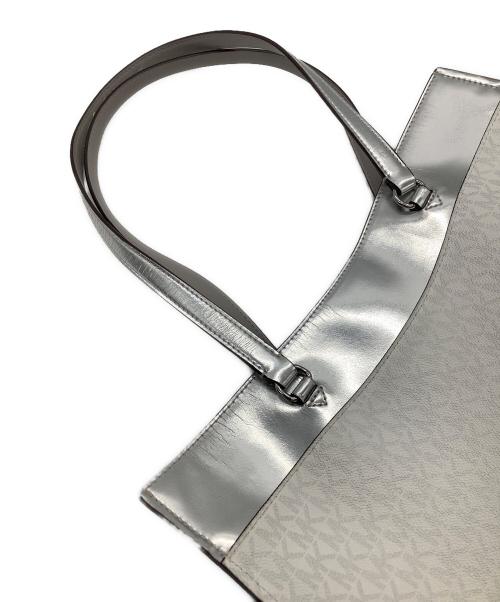 MICHAEL KORS（マイケルコース）MICHAEL KORS (マイケルコース) トートバッグ シルバーの古着・服飾アイテム