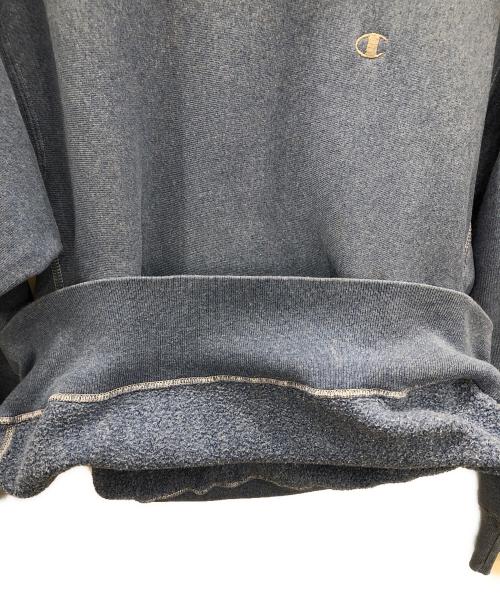 Champion REVERSE WEAVE（チャンピオン リバース ウィーブ）Champion REVERSE WEAVE (チャンピオン リバース ウィーブ) スウェット ブルー サイズ:Ｌの古着・服飾アイテム